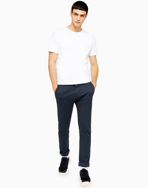 Topman best sale blue chinos