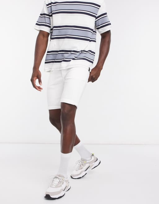 Topman store white shorts