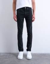 Topman stretch skinny jean in washed black