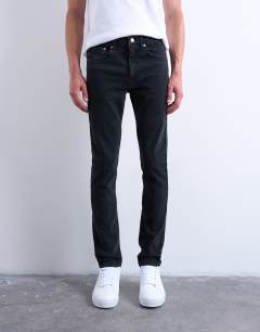 Stretch skinny jean in washed black