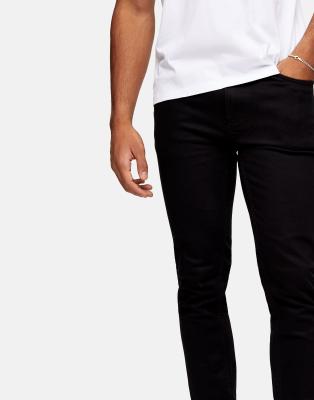 top man black skinny jeans