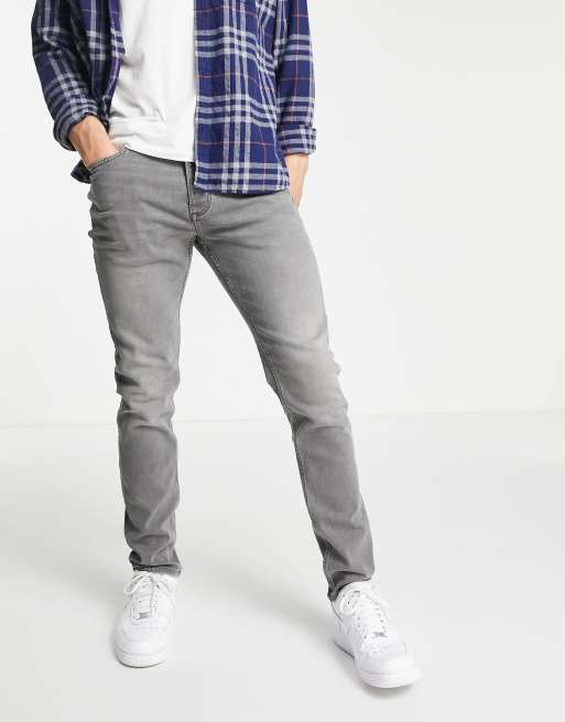 Topman best sale grey jeans