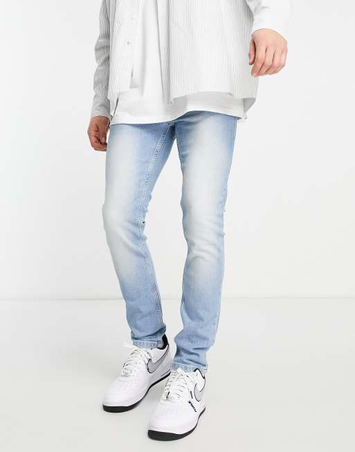 Topman light hot sale blue jeans