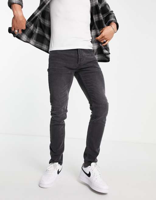 Mens stretchy discount skinny jeans