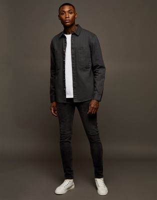 topman washed black jeans