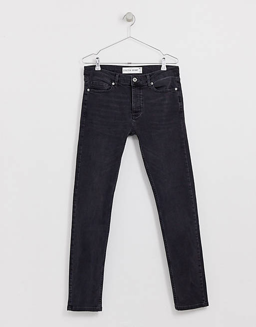 Pepe Jeans London Skinny jeans zwart casual uitstraling Mode Spijkerbroeken Skinny jeans 