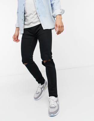 topman black skinny jeans