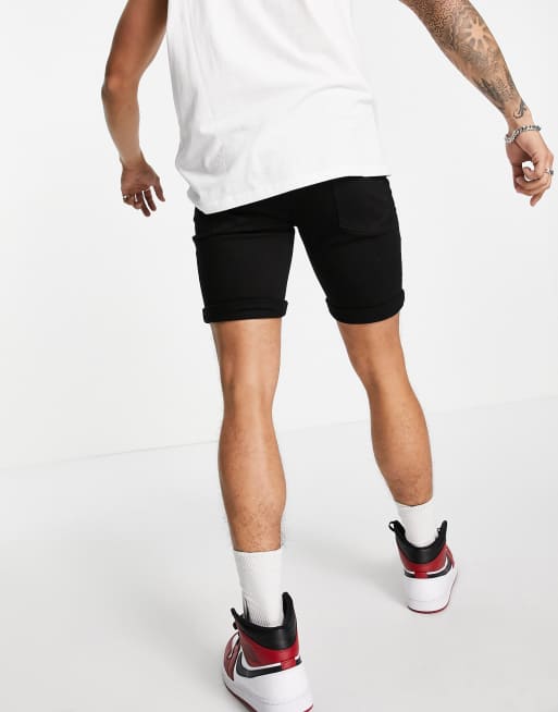 Topman stretch store skinny shorts