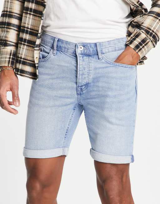 Stretch skinny sale shorts