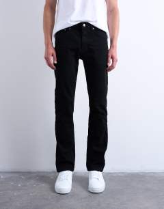 Stretch slim jean in black