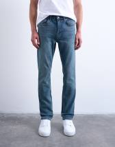 Topman stretch slim jean in mid wash