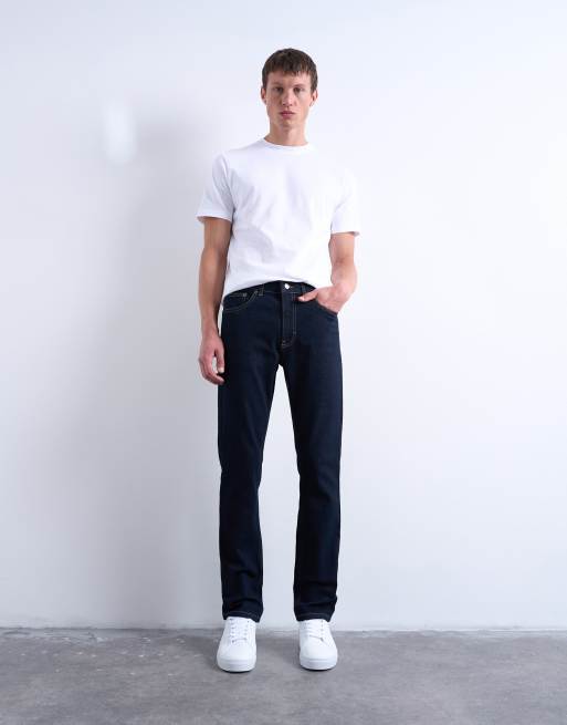 Topman stretch slim jean in raw