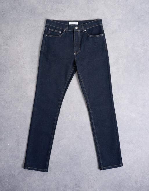 Topman stretch slim jean in raw, 6 of 7
