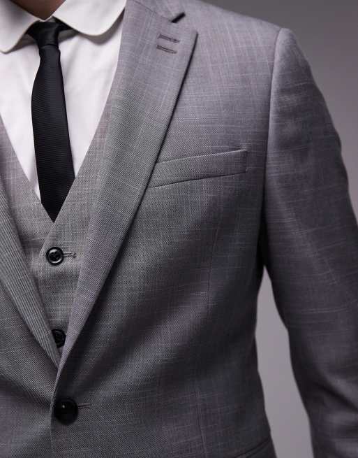 Topman ultra skinny suit top