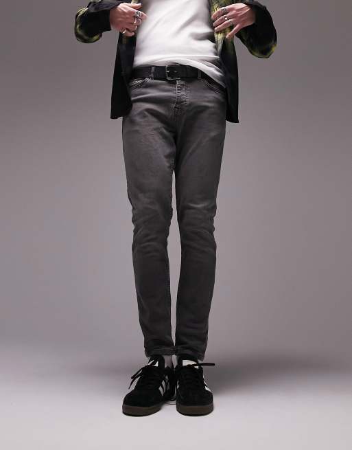 Topman stretch shop tapered jeans