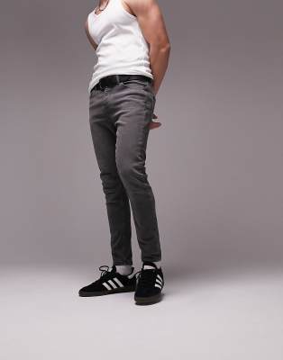 topman stretch tapered jeans