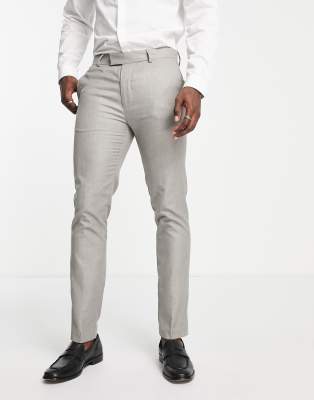 Topman suit pants in light gray | ASOS