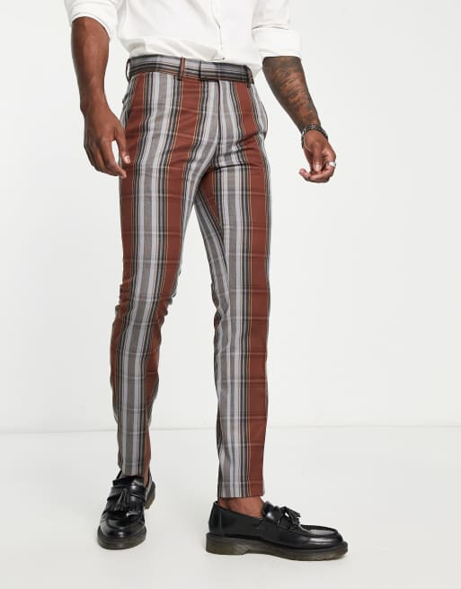 Topman 2025 tartan trousers