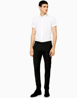 skinny fit smart pants