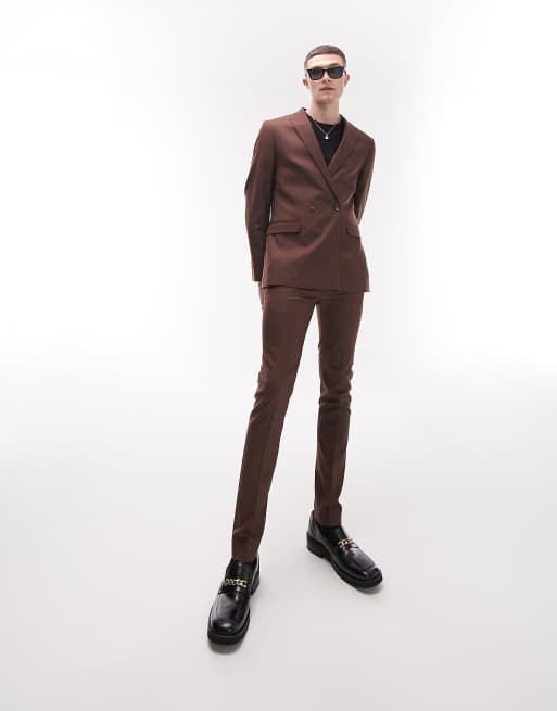 Topman skinny suit store pants