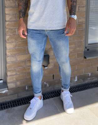 topman light wash jeans