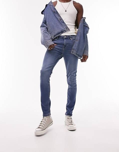 Heren Kleding voor voor Jeans voor Skinny jeans ASOS Denim Skinny Jeans in het Blauw voor heren 