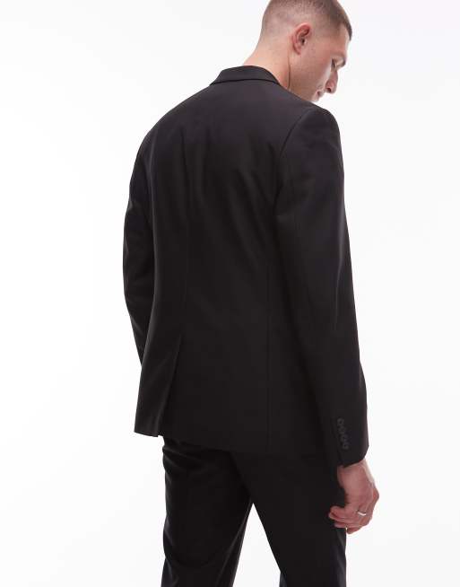 Topman – Svart kostymjacka med smal passform, 2 av 5