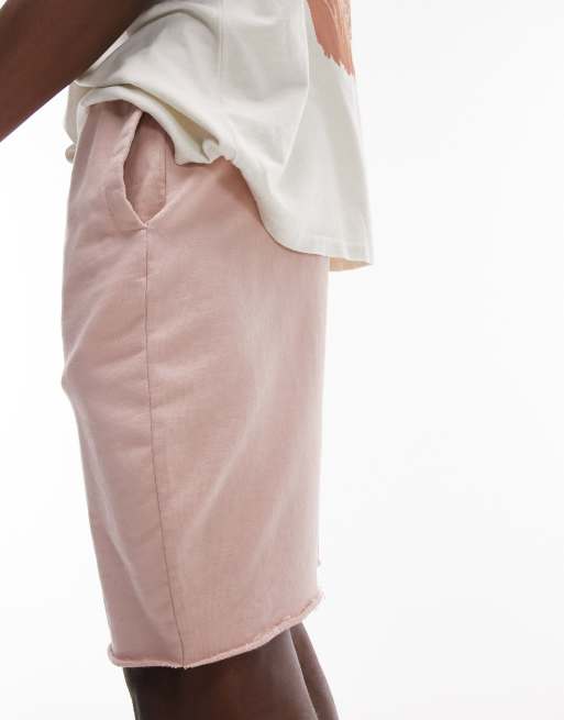 Topman – Svart och rosa, urtvättade oversize-shorts, 2-pack, 3 av 4