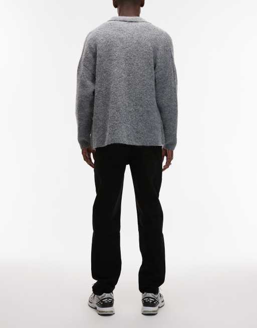 Topman – Svarta avsmalnande stretchjeans, 2 av 5