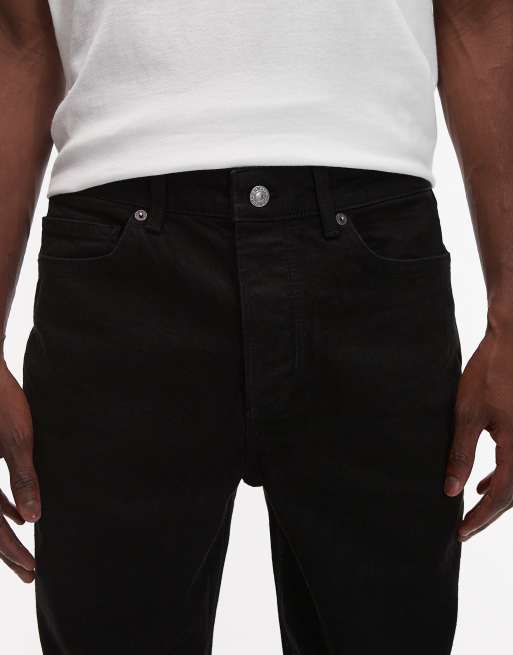 Topman – Svarta avsmalnande stretchjeans, 5 av 5