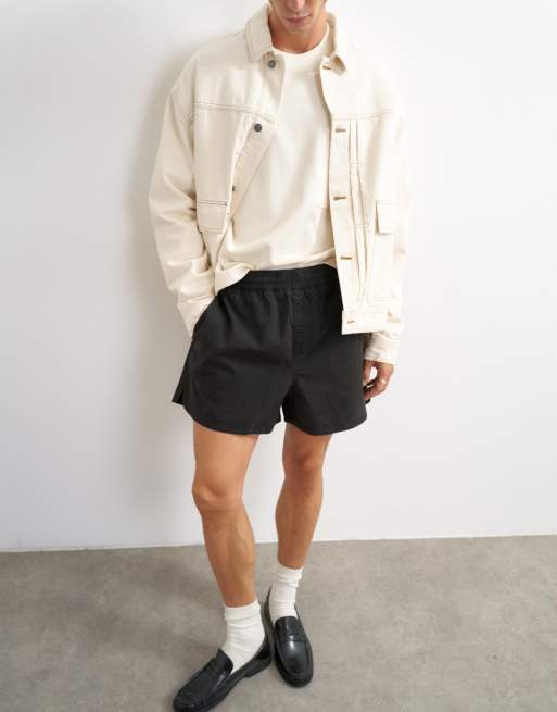 Topman – Svarta, extra korta shorts, 2 av 5