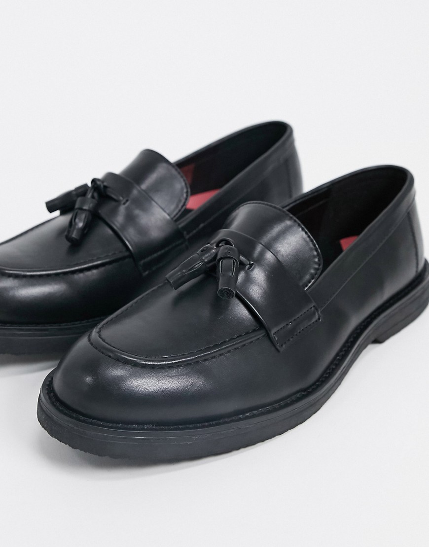 Topman – Svarta grova loafers
