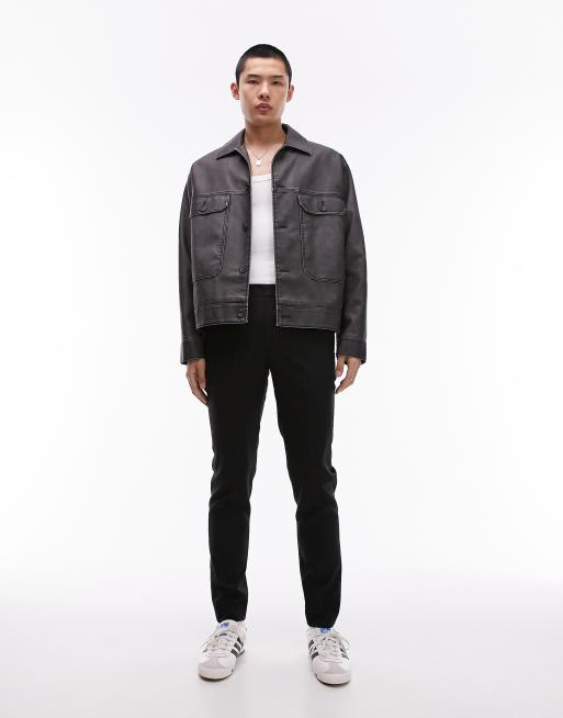 Topman – Svarta joggingbyxor med elastisk midja, 2 av 5