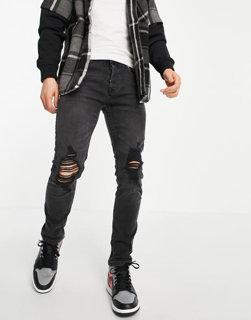 asos mens stretch skinny jeans