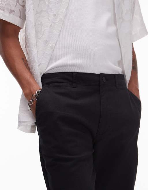 Topman – Svarta, smala chinos, 2 av 5