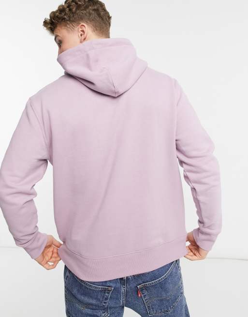 Topman - Sweat à capuche oversize d'ensemble à enfiler - Lilas, 2 de 4