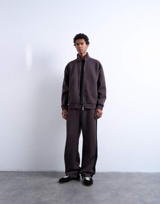 Topman - Sweat à col cheminée et fermeture éclair - Marron, 2 de 5