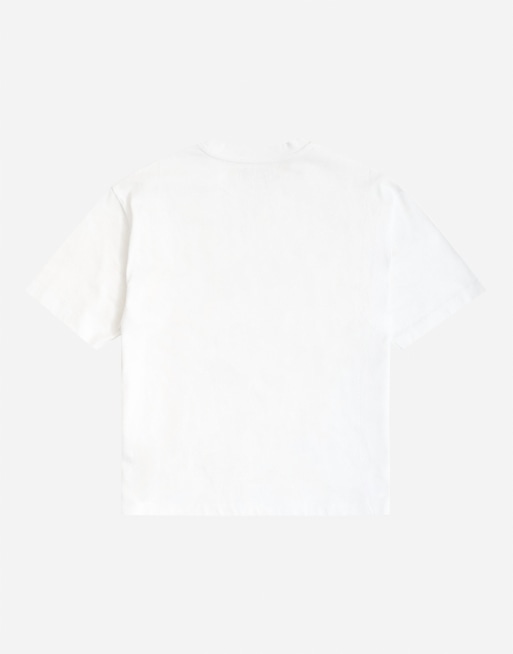 Topman t-shirt crop coupe relaxed blanc, 7 de 7