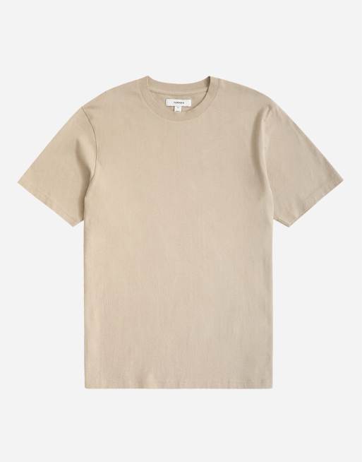 Topman – T-Shirt in Stein mit klassischem Schnitt, 6 von 7