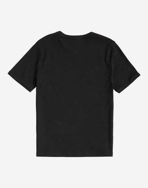 Topman t-shirt slim fit côtelé noir, 7 de 7