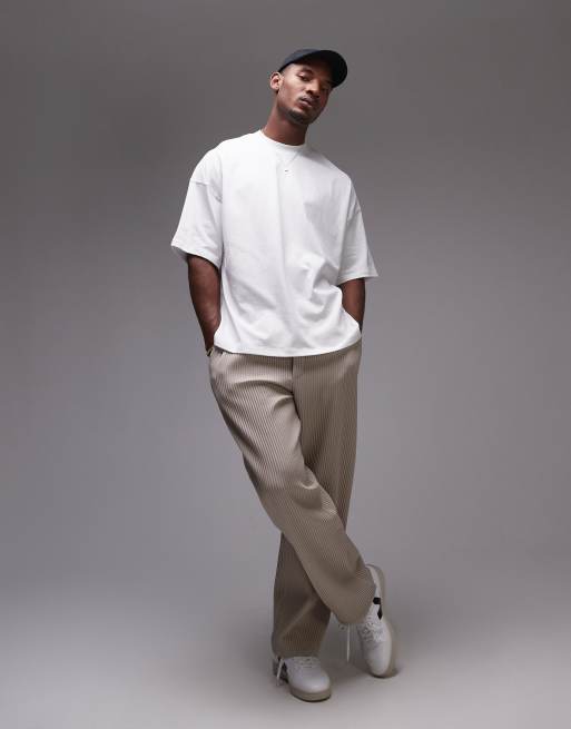Topman - T-shirt super oversize bianca, 3 di 4
