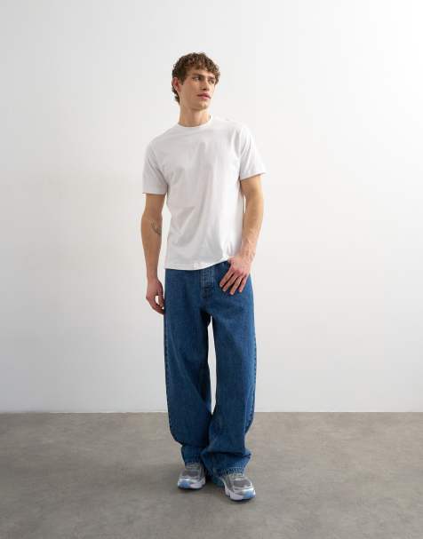 Topman - T-shirt vestibilità classica bianca - view 1