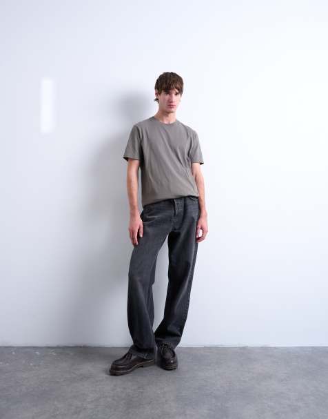 Topman - T-shirt vestibilità classica verde oliva - view 1