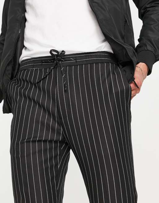 Topman best sale striped pants