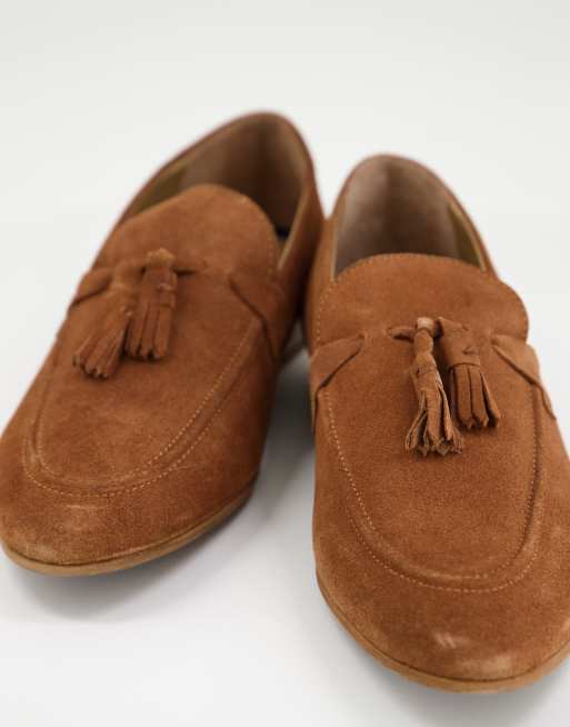  Brown Leather Tassel Loafers 200569942-1-tan?$n_750w$&wid=  main image 2