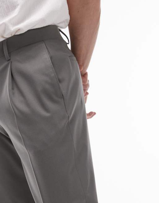 Topman tapered pants in sage, 5 of 5