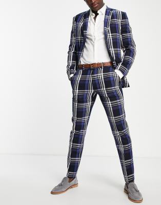 topman plaid suit