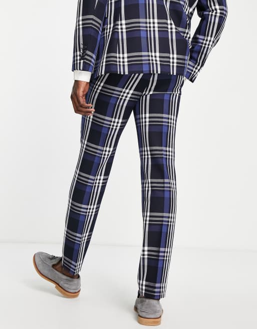 Plaid pants hot sale topman