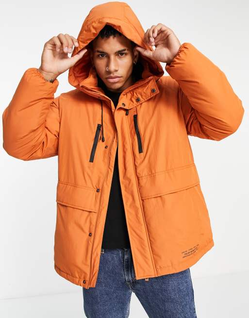 Orange parka discount