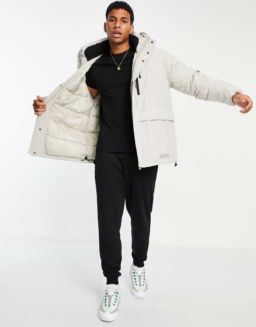 Topman – Technischer Kurzparka in Stein